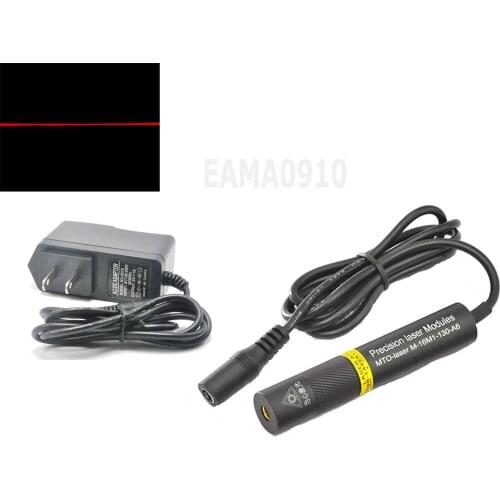 648nm 650nm 150mW Line Red Laser Diode Module w/Adapter Long time work w/Adapter