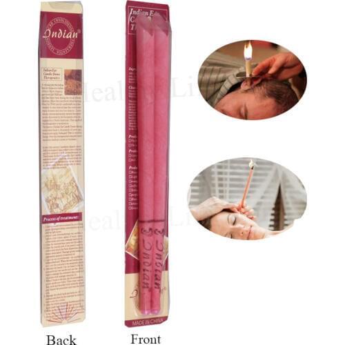 80 Pieces Hopi Candle Ear Candle Cleaner Earwax ndiana Organic Muslin Fabric Aromatherapy Candling Fragrance No Burning Smoke