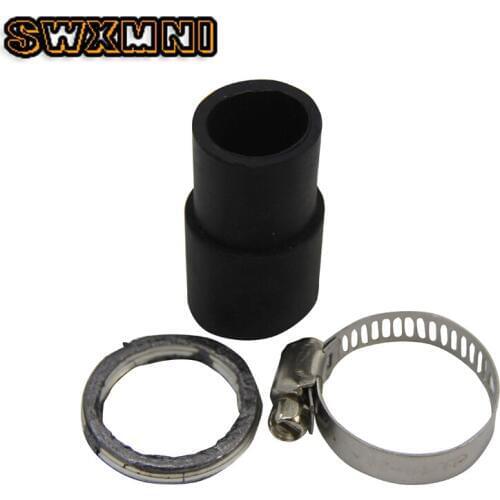 Brand new high quality Motor Exhaust Muffler Pipe Assembly Gasket Rubber with Seal Clamp Set for Yamaha PW 50 PW50