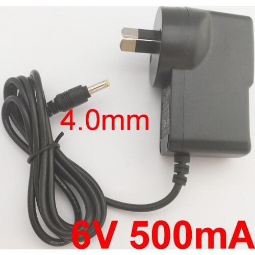 1PCS 6V 500mA 0.5A AC DC Power Adapter Charger AU plug For OMRON I-C10 M4-I M3 M5-I M7 M10 M6 Comfort M6W Blood Pressure Monitor