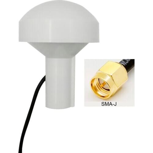 1PCS GPS timing antenna clock antenna mushroom head antenna navigation antenna (14DBI) 3 m cable sma-J connector