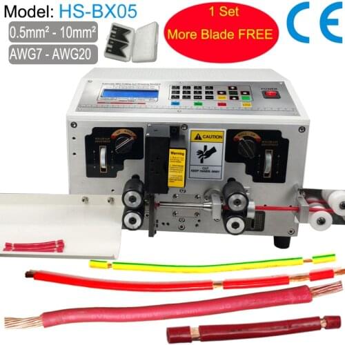 Automatic Computer Wire Stripping Machine Peeling and Cutting Machine for Wiring Harness to 10mm2