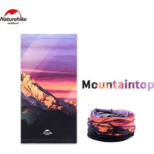 Naturehike Summer Ice Cool Bandana Nylon Quick Dry Scarf Women/Men Breathable Outdoor Ice Scarves Headband Face Shield 5 Color