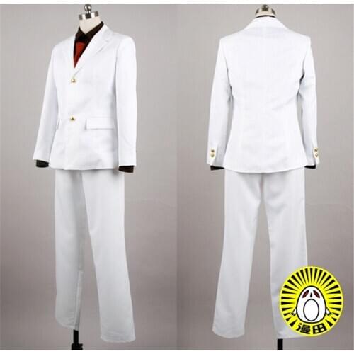 Free shipping Cartoon Anime HITMAN REBORN Cosplay Rokudo Mukuro Daily uniform Cos Woman Man Halloween Party Cosplay Costume