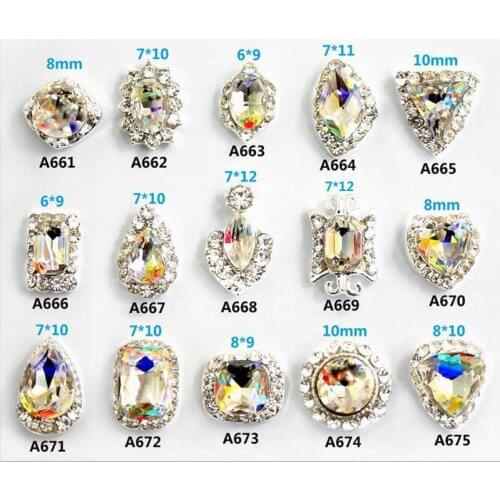 Free Shipping Wholesale 100pcs/lot Rhinestone Flatback Button Nail Art Crystal Stone Invitation Rhineston Button DIY HUA08-3