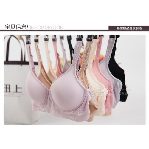 42 needle ultra comfortable feeling 100% mulberry silk bra Knitted silk bra underwear Paragraph no rims (bigger sizes)