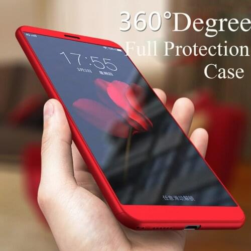 Redmi K20 Case 360 Degree Full Protection Matte Hard PC Case With Tempeed Glass for Xiaomi K20 Pro Global Version Couqe Fundas