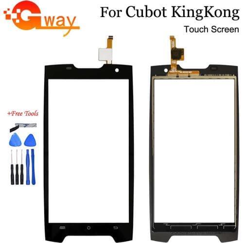 Touch screen Digitizer For Cubot King Kong Touch Screen Panel Mobile Phone Replacement Front Glass Sensor KingKong With Tools