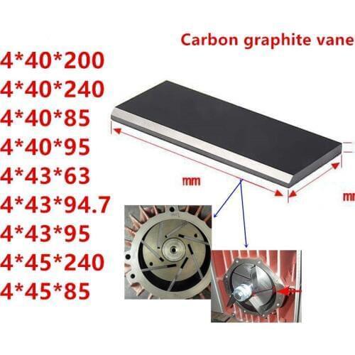 Vacuum pump carbon vanes graphite vane,graphite blade