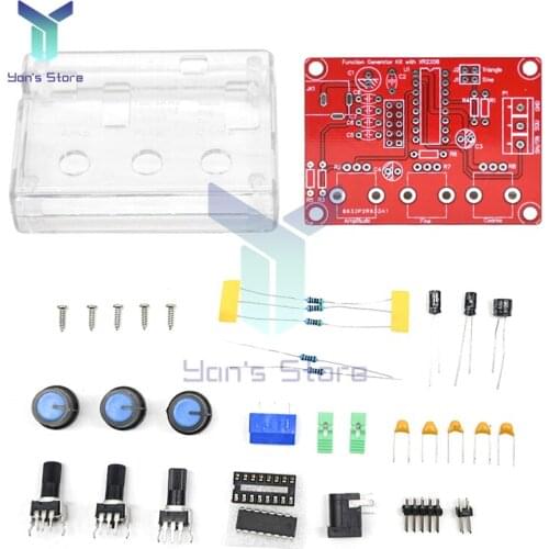 XR2206 Signal Generator DDS Function Signal Generator DIY Kit Sine Triangle Square Wave Output Adjustable Frequency Amplitude