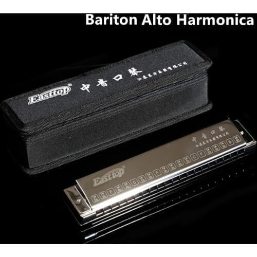 Easttop Bariton Harmonica Senior professional Alto Harmonika T5 Music instrument Harp Accompaniment mouth Organ