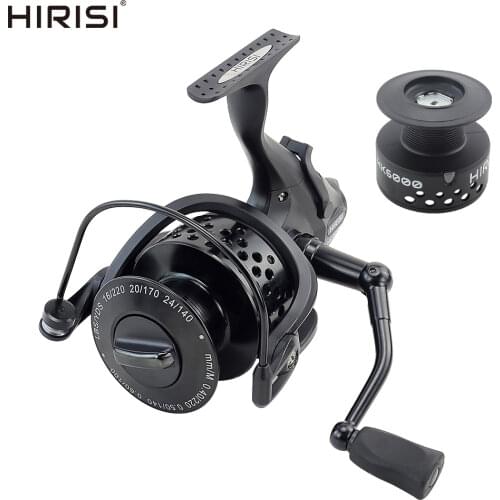 Carp Fishing Reel 7+1 Ball Bearing Spinning Reel Baitrunner Free Spool