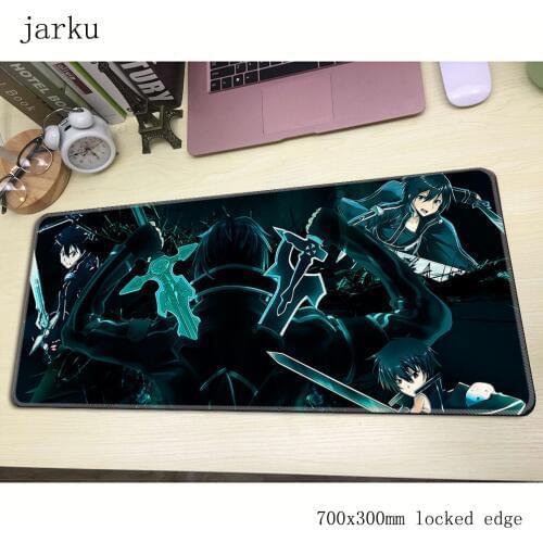 Sword Art Online pad mouse computador gamer mause pad 700x300X2MM padmouse big Sachi mousepad ergonomic gadget office desk mats