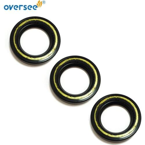 OVERSEE 93101-17054 Oil Seal S-type For Yamaha Outboard Motor Parsun Hidea 8HP 9.9HP 15HP 3pcs