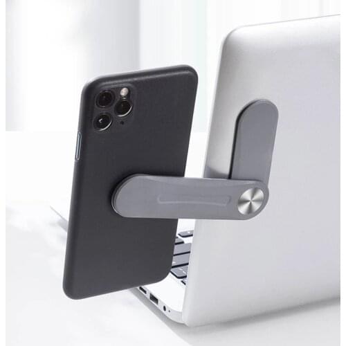 Multi Screen Support Laptop Mount Magnetic Mobile Phone Holder Bracket Monitor Display Clip Adjustable Magnet Phone Stand Holder