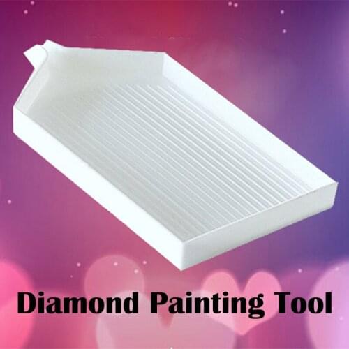 New Diamond Painting Tool Plastic Tray Large Kit Diamond Embroidery Mosaic Painting Accessories Tray For Drill DIY