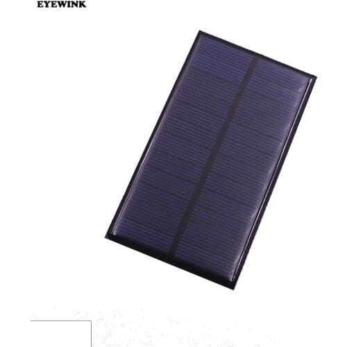 6V 1W Solar Panel Bank Solar Power Board Module Portable DIY Power High conversion For Light Battery Cell Phone Toy Chargers
