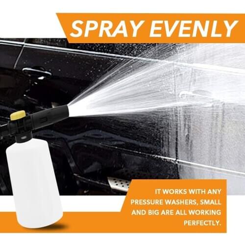 250ML/750ML Portable High Pressure Washer Snow Foam Lance Soap Bottle karcher Car Washer Adjustable Spare Part for Karcher K2~K7