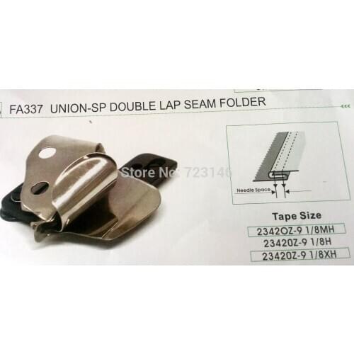 MADE IN JAPAN LOCKSTITCH DOUBLE FOLD BIAS BINDER HEMMER&HEMMER FEET FOOT SW75U SINGLEUP TURN HEMMER