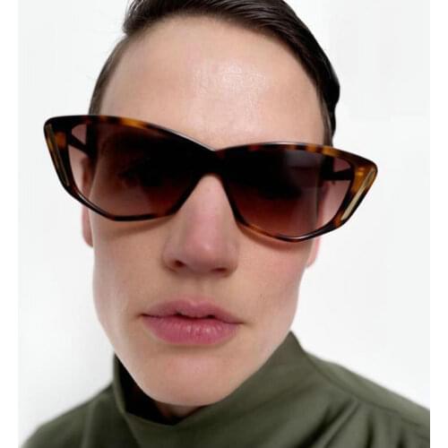 Men Cat Eye Vintage Brand Designer Black Womens sunglasses Luxury Sun Glasses For Female Retro Square Sunglasses Shades gafas