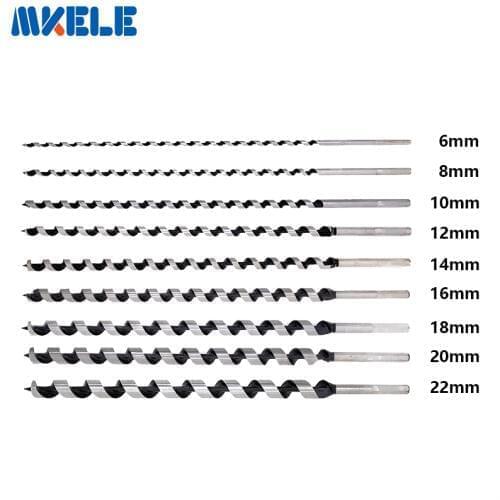 Best Sale Twist wood Drill Bit For Metal Quality Sarbon Steel Drilling bits Woodworking Tools 8/10/12/14/16/18/20/22/25*230mm