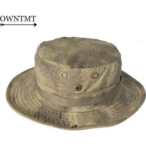 Tactical Airsoft Sniper Camouflage Boonie Hats Nepalese quick-drying Cap Militares Army Men American Military Accessories Hiking