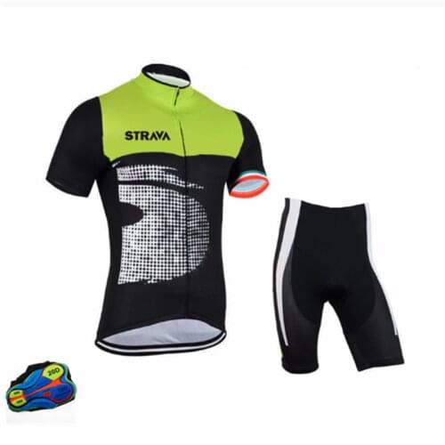STRAVA Short Sleeve Pro Cycling Jersey MTB Bike Cycling Clothes Quick-Dry Mountain Bicycle Sports Cycling Clothing For Men