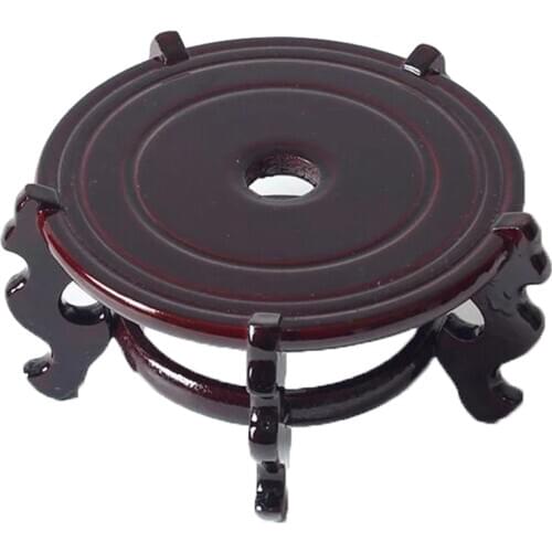 Vintage Home Decor Ceramic Flower Vases Stand Antique Traditional Chinese Blue and White Porcelain Vase Stand Holder