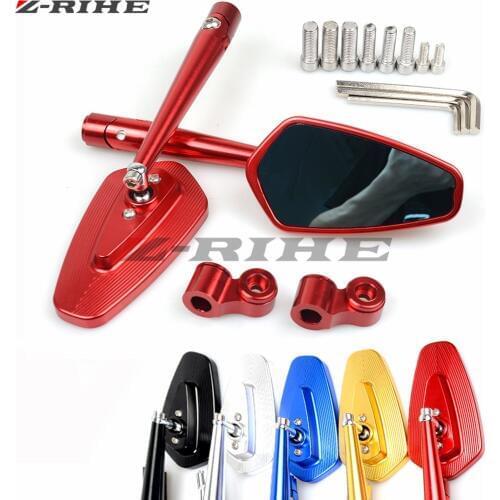 Mirrors Motorcycle accessories side Mirror CNC aluminum Mirror Rearview For yamaha FJR1300 1200 FZR 1000 TMAX 530 500 TMAX530