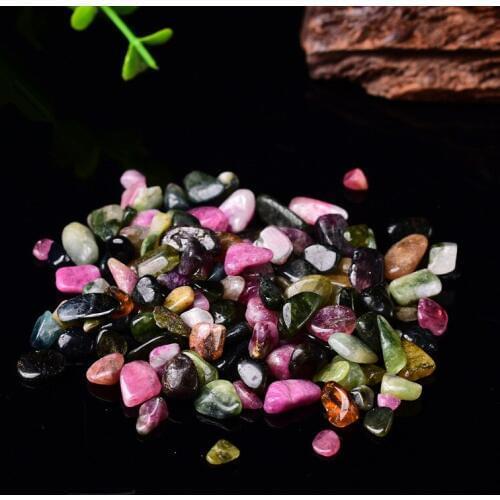 200 Mixed Gemstone Rock and Minerals Crystal and natural Tumbled Stone for Chakra Healing fengshui decortion