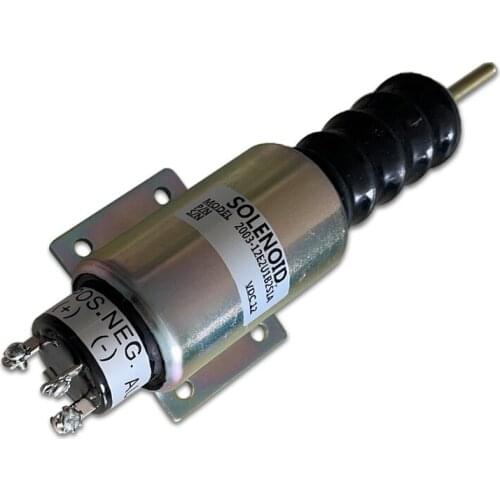 2003-12E2U1B2S1A 2370-12E2U1B2A SA-3193 Shutoff Stop Solenoid Valve 12V Fit For Woodward Engine