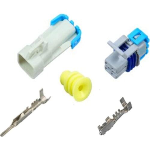 10pcs/lot 4 Pin/Way LS2 O2 Sensor Waterproof Male Automotive Electrical Connector Plug Socket Housing For Delphi 15326423