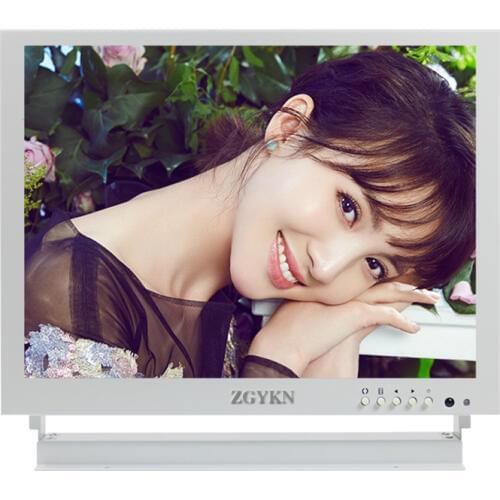 9.7 inch white metal casing HDMI high-definition monitoring industrial equipment monitoring security display computer monitor