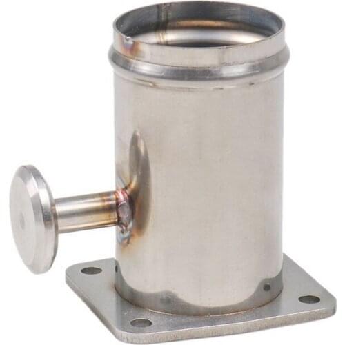 Aluminum EGR Delete Kit Removal Kit Blanking Valve Replacement Pipe Suit for Land Rover Freelander TD4 Range Rover TD