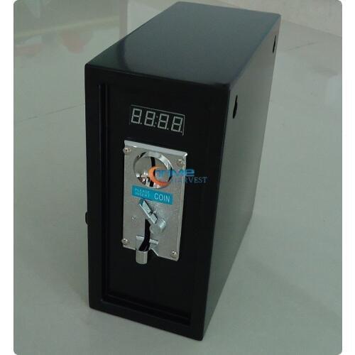 Coin operated timer control box Timer power supply control box with comparable coin selector acceptor for washing massage chair