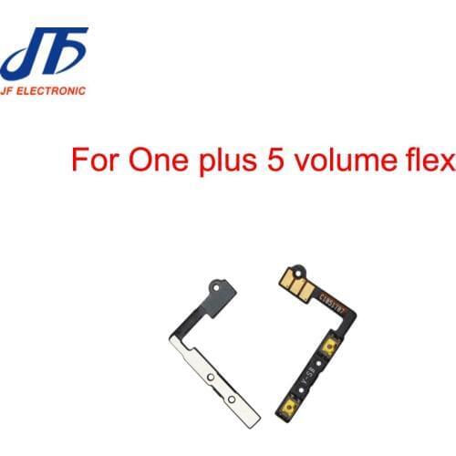 For One Plus 5 A5000 Volume Key Button Switch Flex Cable Replacement For One Plus 1+ 5 Repair Parts 10pcs/Lot