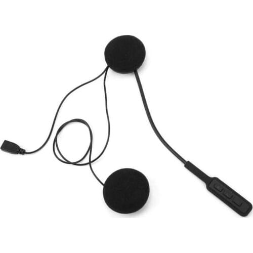 Helmet Headset Motorcycle Helmet Headset Wireless Bluetooth Hi‑Fi Earphone Hands Free Walkie‑Talkie Noise Reduction 5V