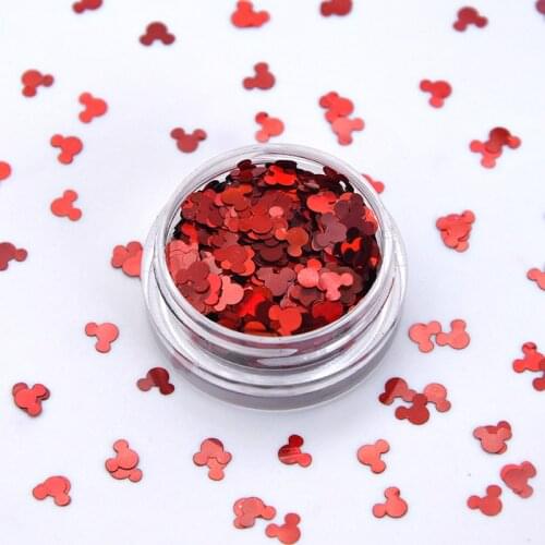 Holographic Mouse Sequins For Nail Glitter Color Manicure Foil For Nails Ongle Nails Accesorios Decoracion Uñas Для Ногтей