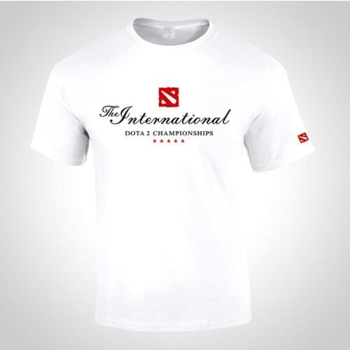 2021 Summer Casual Fashion New E-sports Dota 2 Team Uniform Uniform T-shirt Game Battle Online Game Dota 2 Supporter T-shirt