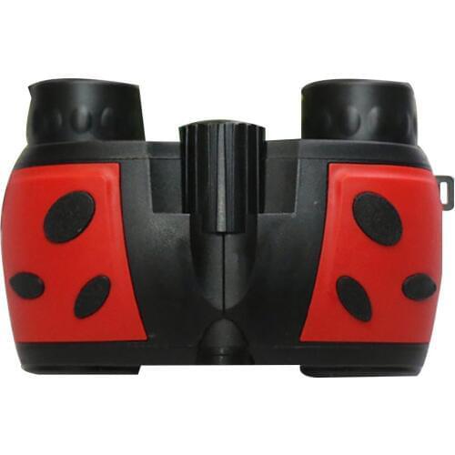 Cute Kids Telescope Ladybug Plastic Children Binoculars Telescope Kids Outdoor Observation Kids Telescope Toy