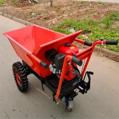 New Mini Transporter Tracked Carriage Truck Crawler Dumper Electric Start