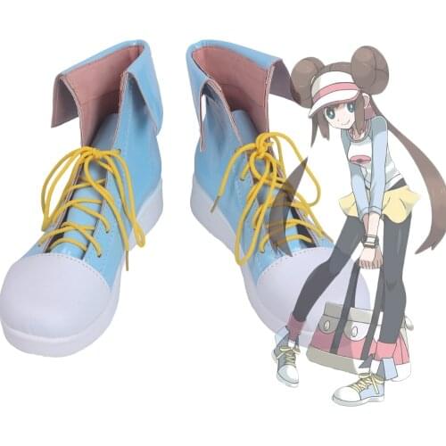Pokemon Mei Rosa Cosplay Boots Shoes Custom Made Any Size