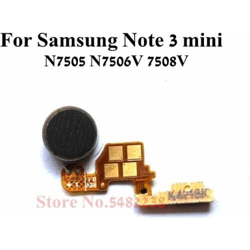 Original vibrator Flex cable For Samsung Note Mini N7505 N7506V 7508V Vibrator connector Replacement Parts