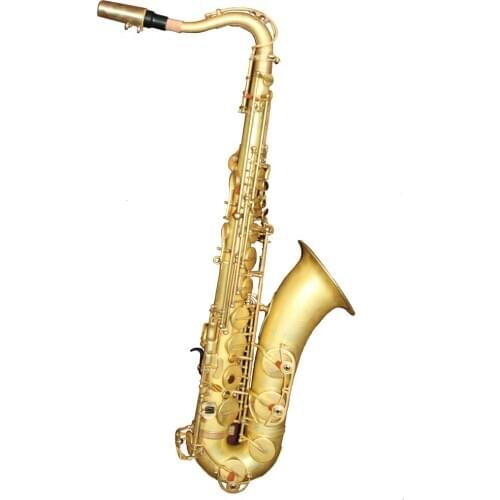 Professional Original unlacquer marble vein color no polished Tone Bb Tenor Saxophone