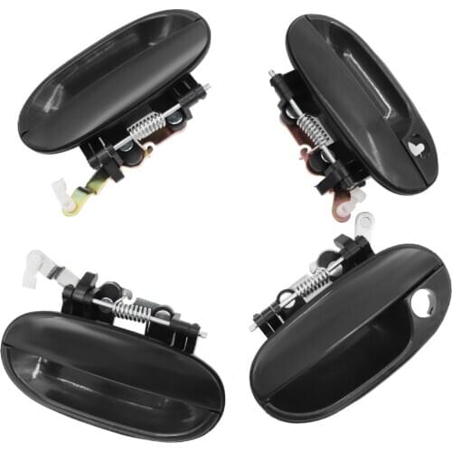 4 PCS Front Rear Left Right Door Handle 82650-22000 82660-22000 For Hyundai Accent 1995 1996 1997 1998 1999