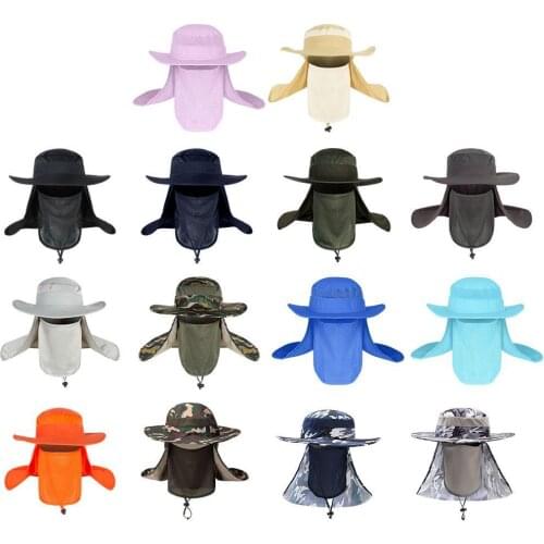 Fishing Hat Fisherman Hat 360 Degree Sunscreen Wide-brimmed Waterproof And UV Resistant Men’s Fishing Hat