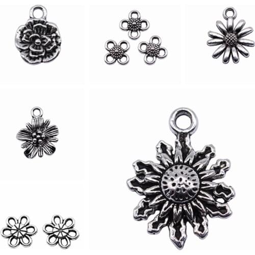 Sejuani diy charms for jewelry making kit pendant for bracelet jewelry accessories Flowers Charms