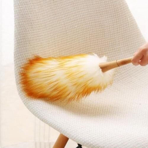 The Dust Brush Household Feather Duster Dusting Cleaning Brush Wool Duster Brush For Dust Broom Dust Cleaner Home Auto Car Clean