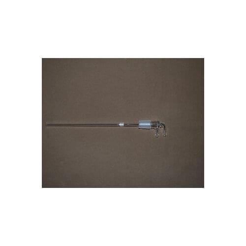 Glass Long-Stem Hose Inlet Adapter,24/29,90 Bent Airway Tube with Side Arm
