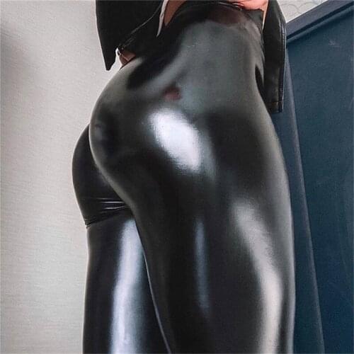 Женские кожаные брюки Toskort China At AliExpress